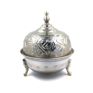 Azucarero pequeño de estilo tradicional marroquí.
