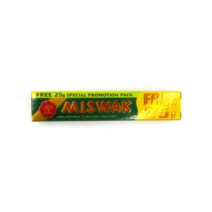 Dentífrico árabe con miswak.