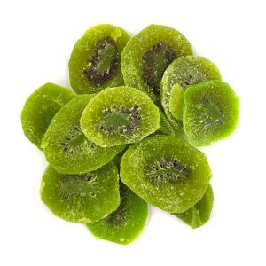 Rodajas de kiwi deshidratado.