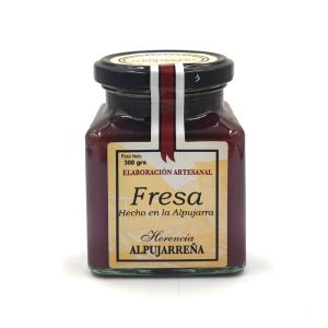 Mermelada artesana de fresa.