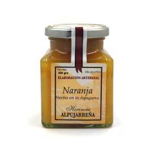 Mermelada artesana de naranja.