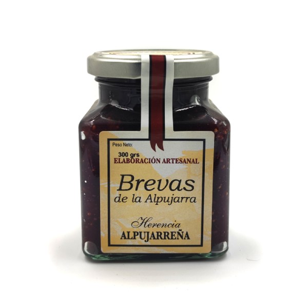 Mermelada artesana de brevas de la Alpujarra.