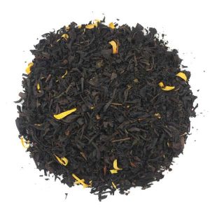 Té azul naranja