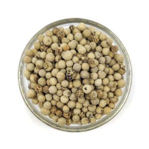 Pimienta blanca en grano