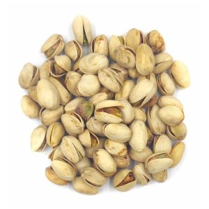 Pistachos con cáscara.