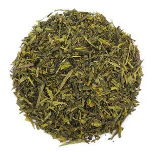 Té verde sencha desteinado