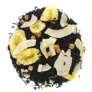 Té negro de plátano y caramelo