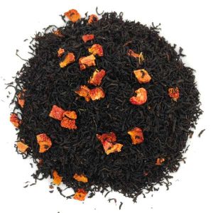Té negro fresa