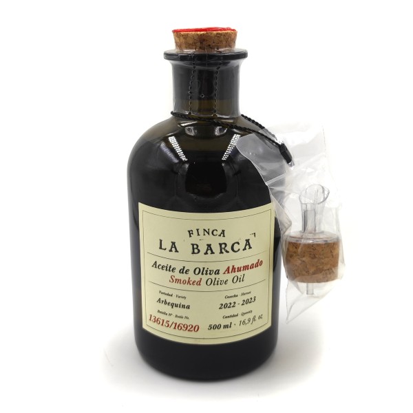 Aceite de oliva ahumado grande