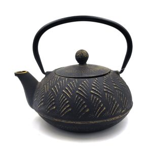 Tetera de hierro fundido.