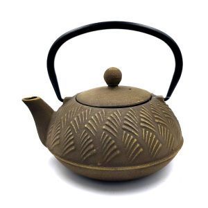 Tetera de hierro fundido.