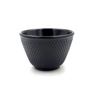 Vaso para el té de hierro fundido.