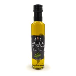 Aceite de oliva con laurel grande
