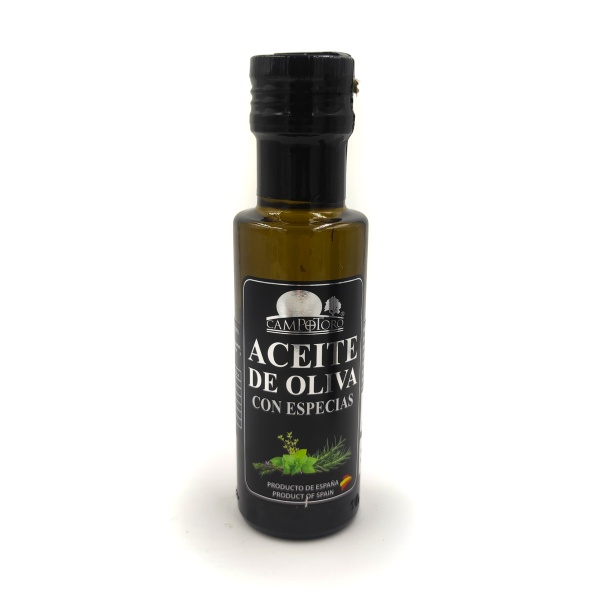 Aceite de oliva con especias pequeño