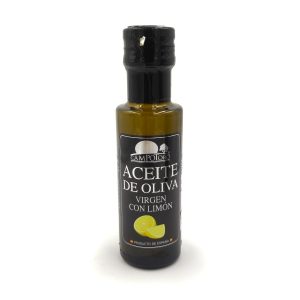 Aceite de oliva con limón pequeño