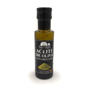 Aceite de oliva con orégano pequeño