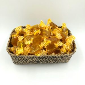 Caramelos de miel y limón.