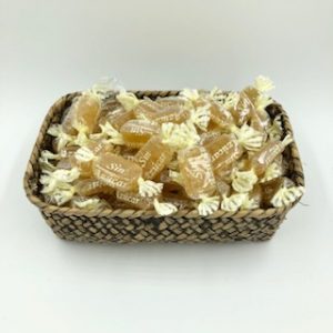 Caramelos de miel y limón sin azúcar.