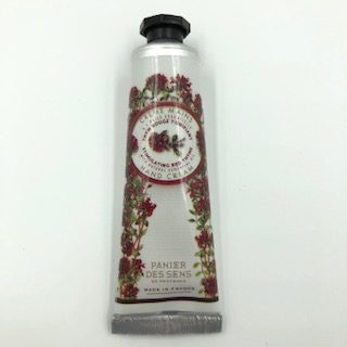Crema de manos estimulante con tomillo rojo.