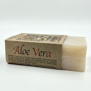 Jabón natural de aloe vera