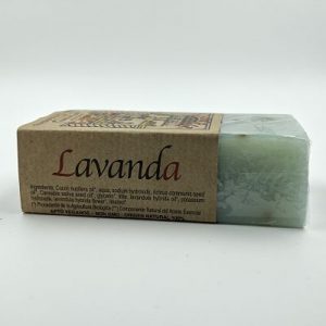 Jabón natural de lavanda