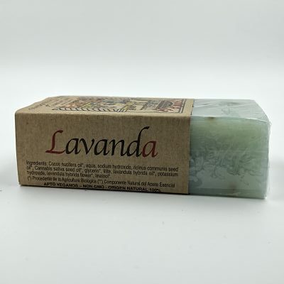 Jabón natural de lavanda