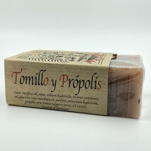 Jabón natural de tomillo y própolis