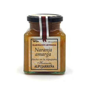 Mermelada artesana de naranja amarga.