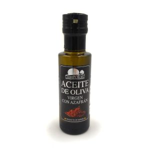 Aceite de oliva con azafrán pequeño