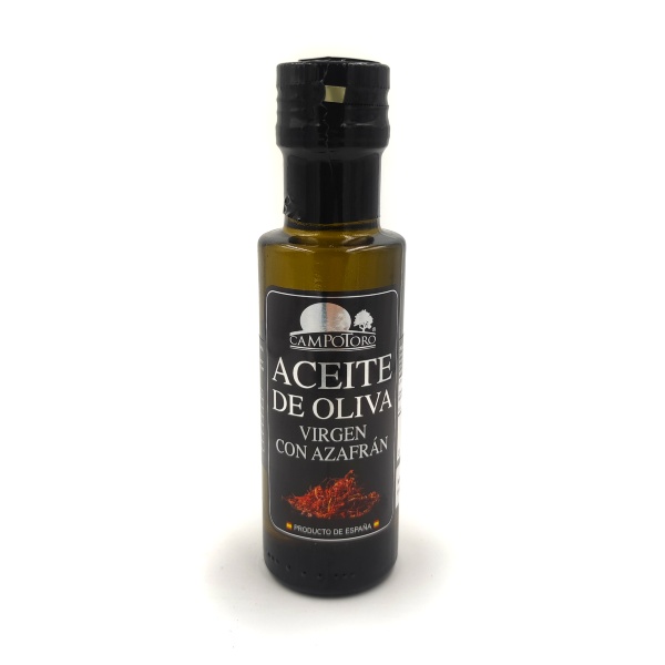 Aceite de oliva con azafrán pequeño