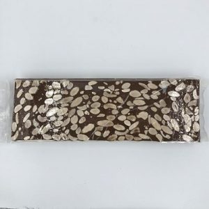 Turrón de chocolate con almendras (El Artesano)
