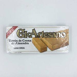 Turrón crema de almendras "El Artesano"