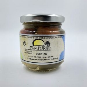Cocktail de aceitunas y encurtidos