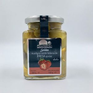 Aceitunas gordal con pimiento rojo