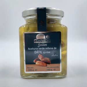Aceitunas gordal con dátil