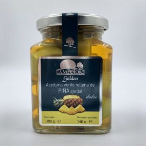 Aceitunas gordal con almendra