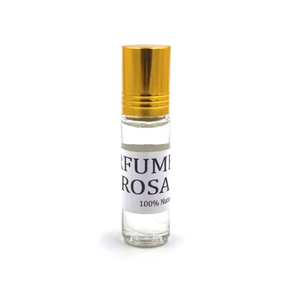 Perfume de rosas tradicional árabe.