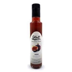 Crema de vinagre balsámico con higos, Glosa Marina.