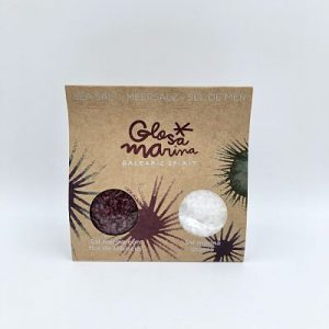 Pack sal con Flor de hibiscus y sal gruesa
