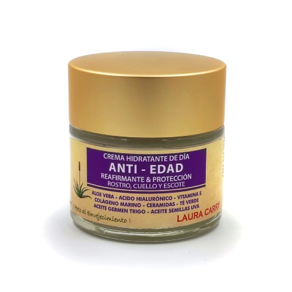 Crema hidratante de día de Laura Carry.