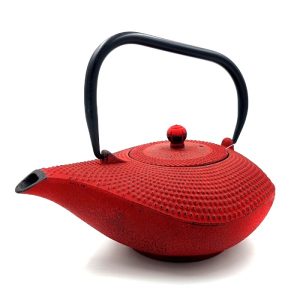 Tetera de hierro fundido.