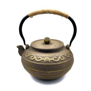 Tetera de hierro fundido.
