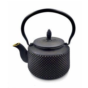 Tetera de hierro fundido.