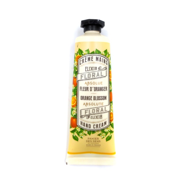 Crema de manos efecto hidratante con aceite esencial de azahar.