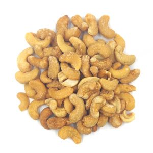Anacardos fritos con sal.