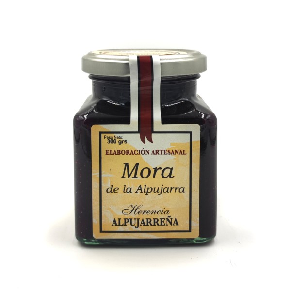 Mermelada artesana de mora.