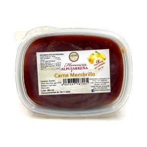 Dulce de membrillo artesano