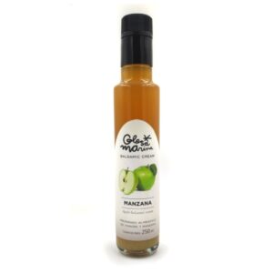 Crema de vinagre balsámico con manzana, Glosa Marina.
