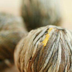 Té verde floreciente Marigold Silvery Stage